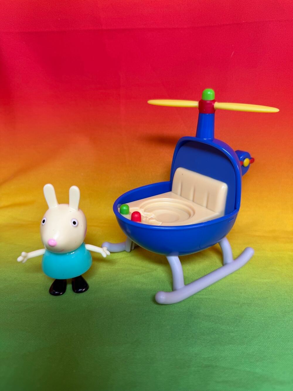 Peppa Pig Rebecca Figure and Helicopter Copter